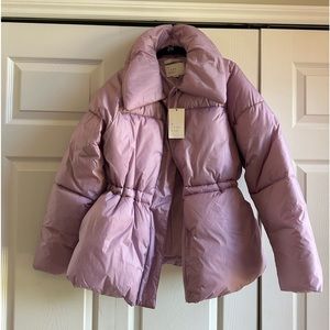 PINK WATER RESISTANT JACKET - SIZE MEDIUM